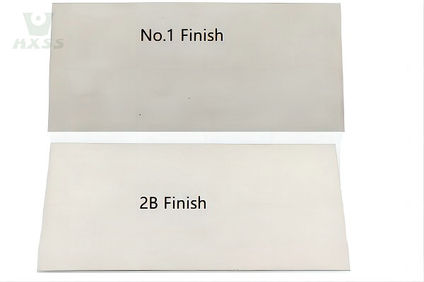 2b Finish Stainless Steel, 2b VS No.1 Finish Stainless Steel