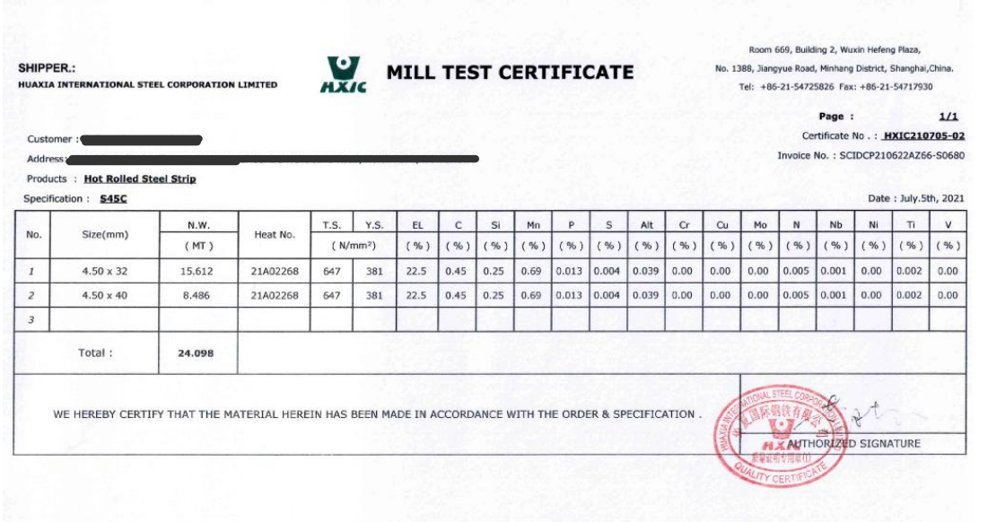 hot rolled steel strip, carbon steel strip, s45c strip, hot rolled carbon steel strip