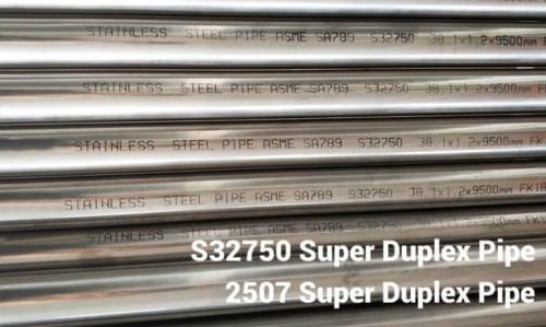 Super Duplex 2507 Stainless Steel Welded Tubes, 022Cr25Ni6Mo2N Duplex Stainless Steel